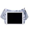 Bolsa Feminina Estilo Coreano Nova Bolsa de Ombro para Mamãe Multicamadas Casual Moda Bolsa Transversal Moderna Versátil Porta Celular Moedas