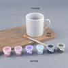 Fabricantes Caneca de café DIY para beber mini pequena caneca de cerâmica para mapa cor personalizada caneca esmaltada