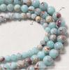 Cuentas Redondas de Piedra Shoushan de 4-10 mm DIY Joyería Pulsera Collar Abalorios Accesorios Semiterminados