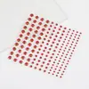 Acessórios faciais de pérola e strass, adesivos de strass para apoio em shows, maquiagem de noiva para palco, maquiagem para os olhos, adesivos faciais de strass, strass para nail art