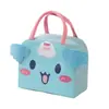 Bolsa de almoço de desenho animado de moda com arroz grande saco de gelo Bolsa de isolamento de filme de alumínio para piquenique de trabalho Bolsa de lancheira para crianças