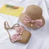 Bolsa Fresca Pequena Proteção Solar Chapéu de Sol Chapéu de Praia de Verão para Crianças Chapéu de Palha Ondulado Chapéu de Sol Dia das Crianças Presente de Aniversário
