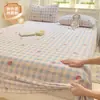 Sábana Individual para Verano, Gasa de Doble Capa, Clase A, Cama Individual de Dormitorio, Sábana de Algodón No Puro para Niños, Funda de Almohada para Dormir Desnudo, Juego de Tres Piezas
