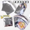 Saco de Embalagem Ziplock Espelho Prata Caseiro Saco de Embalagem Auto-Adesivo Material para Exposição de Quadrinhos Saco de Embalagem Sem Material Saco Surpresa Opaco