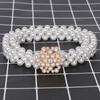Cinta de cortina de metal nórdico cabeça de alce alça de pérola elástica criativa gancho fivela de cortina sem soco sem instalação