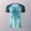 25 Camiseta Deportiva Victory Badminton Secado Rápido Transpirable Ropa de Tenis para Hombres, Mujeres y Niños Absorbente de Sudor Estampada Manga Corta