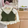 Limão Salgado Sete Camadas! Conjunto para Meninas Outono Roupa Infantil Manga Longa Segunda Pele Tricô Camisola Calça Wide Leg