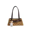 Yue Zi 2026 Outono/Inverno Nova Bolsa de Ombro Único de Grande Capacidade para o Trabalho Novo Estilo Bolsa de Moda Feminina de Axila com Bolinhas Bolsa Casual