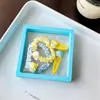 Traje de Accesorios para el Cabello de Oso Amarillo Leche para Niños Anillo para el Cabello de Oso Lindo Alto Valor de Color Dibujos Animados Pinza Lateral para Flequillo Traje