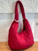 2025 Nuevo Bolso Casual Simple de Gran Capacidad Moderno Bolso Tote de Viaje para Estudiante Bolso de Hombro Ligero Acolchado