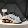 Zapatillas Deportivas Nk Zapatos con Amortiguación de Aire Shoxr4 Colaboración Neymar Zapatos de Correr de Columna de Aire Coloridos Zapatos de Correr con Absorción de Impactos Transfronterizo