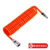 Tubo de resorte anticongelante para manguera neumática compresor de aire 8*5 bomba de aire tubo telescópico de alta presión con junta tubo de aire en espiral para soplado de polvo