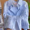 Camisa de Protección Solar Tie-Dye de Alto Gama para Mujer, Estilo Verano 2026, Ligera, Transpirable, Versátil y Moderna para Mujer