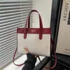 Bolsa 2026 Novo Estilo Simples e Elegante Bolsa Feminina Padrão Trançado Costura Bolsa de Ombro Estilosa Bolsa Transversal para o Dia a Dia