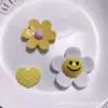 Parche de Flor de Resina Hebilla de Zapato DIY Imán para Refrigerador Caja de Almacenamiento para Accesorios del Cabello Adornos para Coche Parche de Broche Llavero Colgante para Bolsa