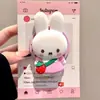 Gato de Dibujos Animados, Oso y Conejo Adecuado para Soporte Magnético Magsafe con Fuerte Adsorción y Bolsa de Aire Retráctil para Escritorio