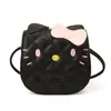 Bolsas para Niñas, Lindos Gatitos de Dibujos Animados, Bolsas Pequeñas de Mano Acolchadas Bordadas con Hilo, Accesorios de Monedas para Niños Bebés, Bolsos Cruzados