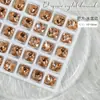Adornos de cristal de diamante para uñas K9 2022 nuevos adornos para uñas de celebridad de internet Diamante cuadrado súper brillante diamante de punta inferior accesorios de diamante