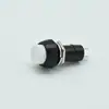 Interruptor de botón pulsador circular pequeño PBS-11B de rearme automática, botón no bloqueante de 12 MM