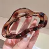 Nuevo Clip de Pinza de Tiburón Grande de Verano Clip de Nube Transparente Hielo Accesorio para el Cabello de Alta Gama Clip de Pinza Grande Accesorio para el Cabello Versátil y Elegante