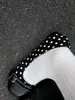 Zapatos de Salón Bajos Retro para Mujer 2026 Mary Janes Doble Hebilla Patchwork de Lunares Diarios Citas Suela Suave Cómodos Tacón Medio Mujer
