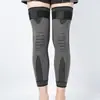 Rodilleras de mugwort con correa extendida para protección del menisco, cálidas para ciclismo en invierno, fitness, running, montañismo y equipo de protección para ciclismo