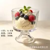 Jingyuan estilo ins vaso de vidrio para helado taza de helado casera creativa alta taza de postre de helado taza de helado para batido venta al por mayor