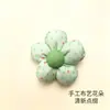 Accesorios DIY hechos a mano de flor fresca y dulce de cinco pétalos, adornos de flor de cinco pétalos para ropa, pinzas para el cabello y accesorios para bolsos