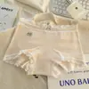 Cueca Boxer Pequena de Renda Feminina Algodão Puro Tamanho Grande Roupa Íntima 10A Antibacteriana Ajuste Estendido e Alargado Virilha Algodão Boxer Briefs