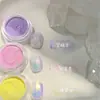 Pó Aurora de Conto de Fadas para Manicure, Pó de Fada Iridescente Delicado, Pó Aurora DIY Feito à Mão, Acessórios de Unha Vestíveis