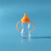 Dibujo Animado Lindo Chupón Biberón Suplemento Alimenticio para Bebé Panecillos al Vapor Pequeños Snacks de Frijol Derretido Botella de Plástico Transparente Frasco Sellado 100ml