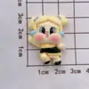 Nuevo producto cara brillante bebé llorando caricatura niña resina accesorios diy pegamento crema funda de teléfono móvil taza de agua zapatos accesorios accesorios