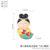 Imán de Refrigerador Magnético Tang Xiaoyuan Gansu Dunhuang Tablero Magnético Creativo para Mensajes de Dama Pegatina Decorativa Regalo Cultural y Creativo de Viaje