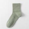 Calcetines de Verano de Algodón Puro para Mujer, Media Caña, Puntera Sin Costuras, Absorbentes del Sudor, Delgados, Transpirables, Casuales y Versátiles para Primavera y Otoño