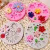 Molde de Silicona Flor de Margarita Girasol Girasol Decoración Fondant DIY Jabón Artesanal Velas de Aromaterapia Accesorios Molde