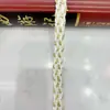 En stock ventas directas estilo Chanel encaje forma de ola oro y plata seda encaje accesorios vestido Han vestuario de escenario accesorios de vestimenta