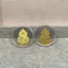 Concha de Agua Oro Puro 999 Tesoro de Riqueza Gato de la Fortuna Pegatina Dorada para Teléfono Móvil Tienda de Oro Promoción de Transmisión en Vivo Regalo para Atraer Clientes