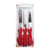 En stock: Juego de Espátulas de Acero Inoxidable de 4 Pulgadas, Juego de Tres Piezas para Decorar Pasteles, Espátula Recta, Espátula Curva, Herramientas para Hornear DIY
