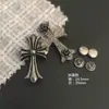 Remaches en Forma de Cruz, Tachuelas de Calavera, Correas para Bolsos, Materiales y Accesorios de Metal Punk Hechos a Mano para Ropa de Motociclista y Club Nocturno