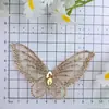 Borboleta 3D de Strass da Moda Acessórios de Cabelo DIY, Acessórios para Vestido de Noiva, Decorações para Sapatos e Bolsas, Atacado