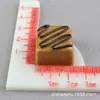 Accesorios de Resina Adornos Miniatura Muñeca de Postre Casa de Muñecas Comida Artificial Juguete Llavero de Chocolate Material para Manualidades Venta al por Mayor