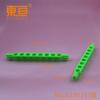 8Klg100107 Verde Biela de 13 Agujeros Biela de Agujero Octagonal Varilla de Plástico Varilla Multi-Octagonal Piezas para Producción Pequeña