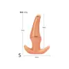 C114 Tapón Anal con Forma de Plátano, Tapón Anal para Hombres y Mujeres, Portátil para Uso en Exteriores, Juguete Adulto Alternativo, Dispositivo de Masturbación Sm