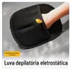 Luvas Eletrostáticas para Remoção de Pelos de Animais Transfronteiriças Escova para Sofá e Roupas Doméstica Luvas de Pelúcia Bidirecionais Escova de Limpeza de Pelos
