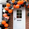Set de 55 Globos Halloween Negro Naranja Decoración Fiesta Divertida Halloween Fiesta de Aniversario Cumpleaños