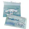Bolsas de basura autoadhesivas Sanrio con diseños de Cinnamoroll y Kuromi, lindas bolsas de almacenamiento adhesivas de escritorio portátiles y engrosadas