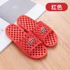 Sandalias de verano para mujer con agujeros, antideslizantes para pareja, drenaje de agua, transpirables, masaje, para baño, zapatillas blandas para baño de hotel, diseño hueco para hombre