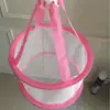 Cesta de Secado a Prueba de Viento Estilo Belleza Engrosada Bolsa de Red de Almacenamiento para Discos de Algodón Esponjas de Maquillaje Brochas de Maquillaje Ropa de Malla Encriptada al por Mayor