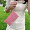 Ins Fresco Pequeño Floral Dulce Bolso de Mano Cartera de Tela Bolsa para Teléfono Móvil Almacenamiento Estuche para Lápices de Estudiante Bolsa de Maquillaje para Niña