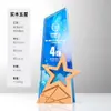 Trofeo de Cristal Creativo con Impresión a Color y Grabado DIY, Torneo Deportivo de Fútbol y Baloncesto de Alta Gama, Medalla para Niños de Jardín de Infantes Hecha a Medida